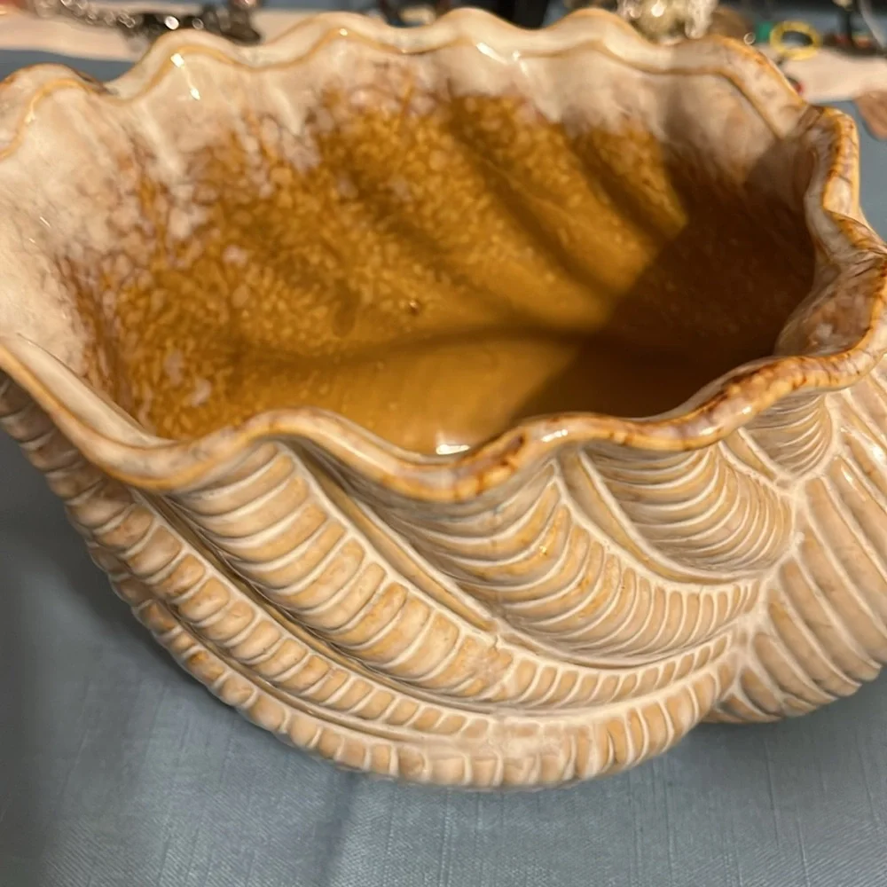Decorative ceramic sea shell, beautiful! - Picture 8 of 9